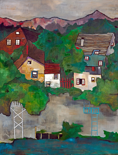 Mountain Pick, oil on canvas, 36x24