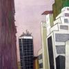 59th Street, oil on canvas, 45x28, 1994