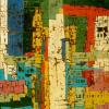 Karl Zerbe, San Francisco City of Many Colors, polymer on masonite, 1958, 40x26