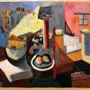 Louis Schanker, Architectural Still Life, oil on canvas, 29 x 36 in., Paris 1932
